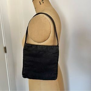 Vintage Gap Snap Closure Tote Bag with Gingham Lining